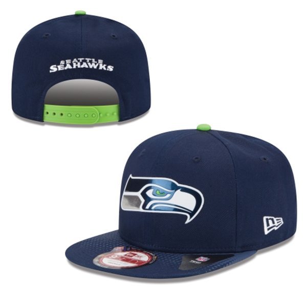 Seattle Seahawks Snapback Navy Hat 1 XDF 0620
